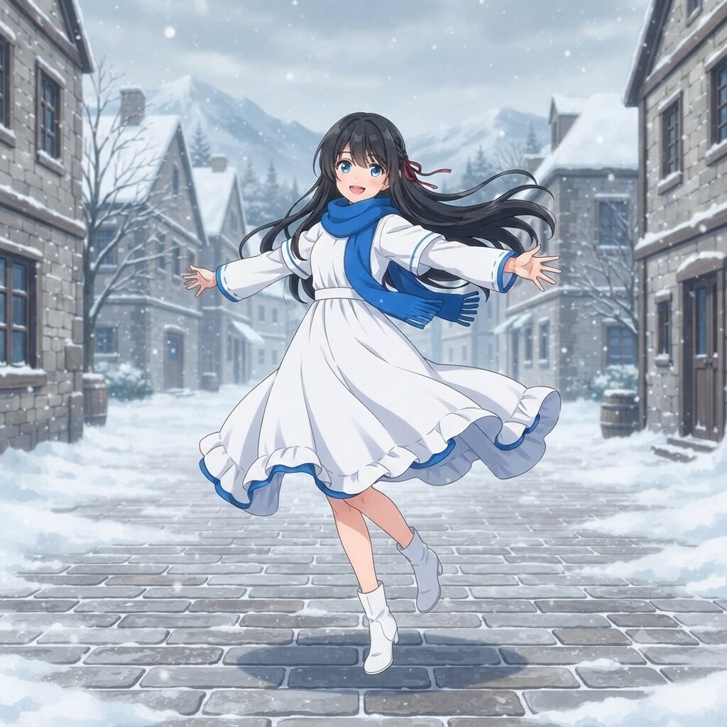 冬の少女