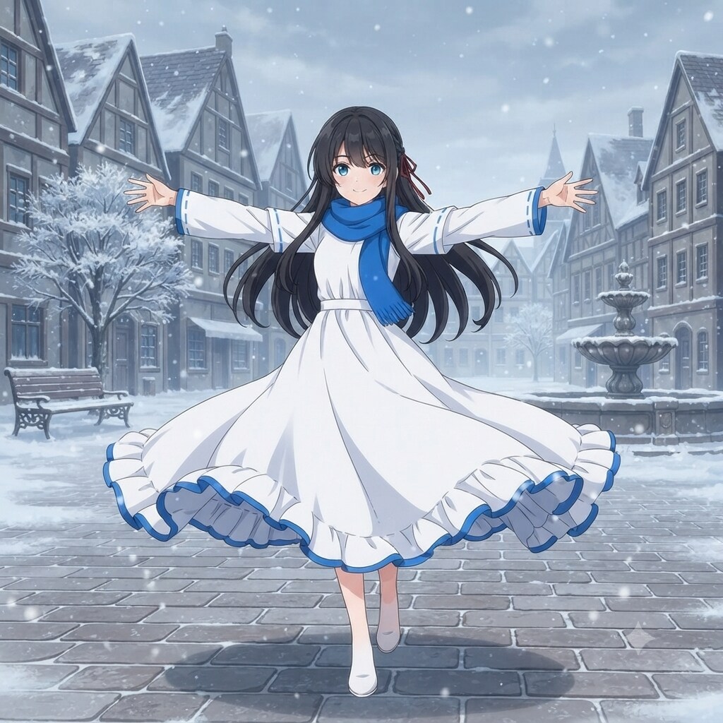 冬の少女