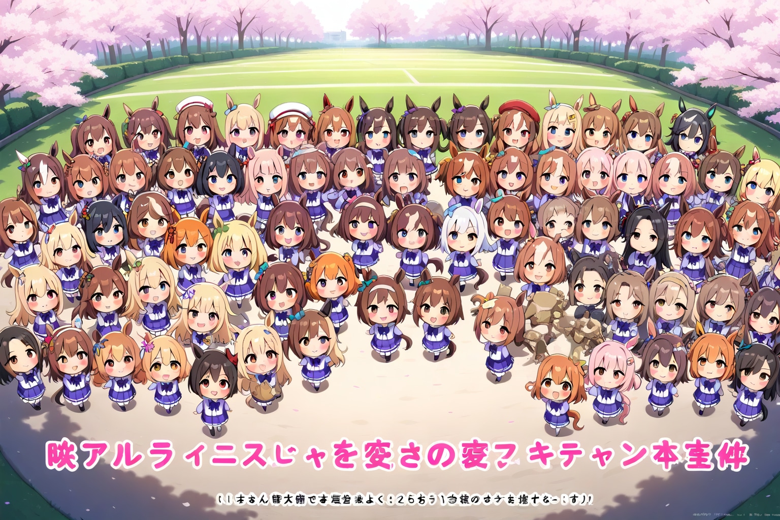 ちくわ_「ちびちゃん達に 召集をかけてみた-」。 | の人気AIイラスト・グラビア