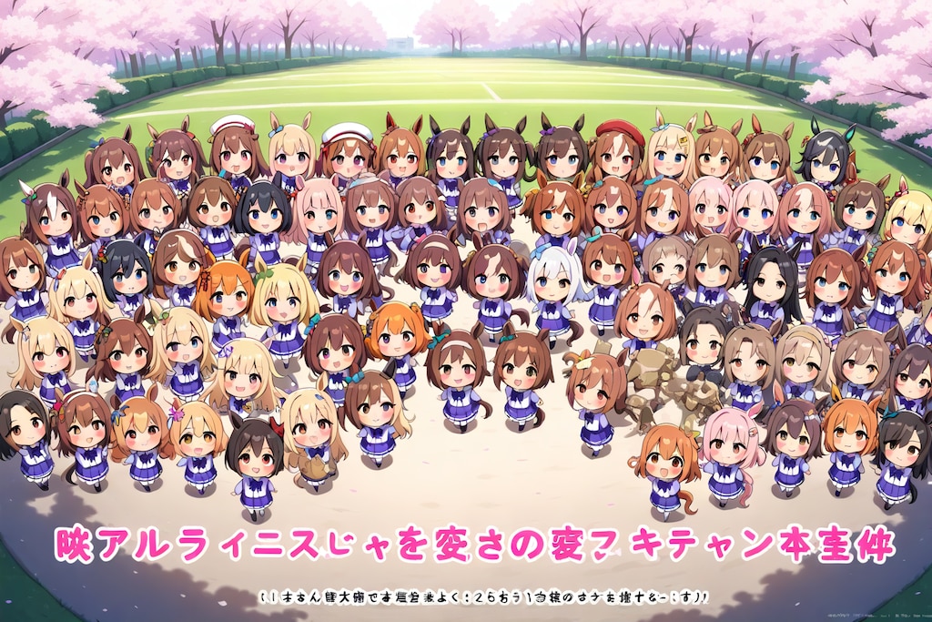 ちくわ_「ちびちゃん達に 召集をかけてみた-」。