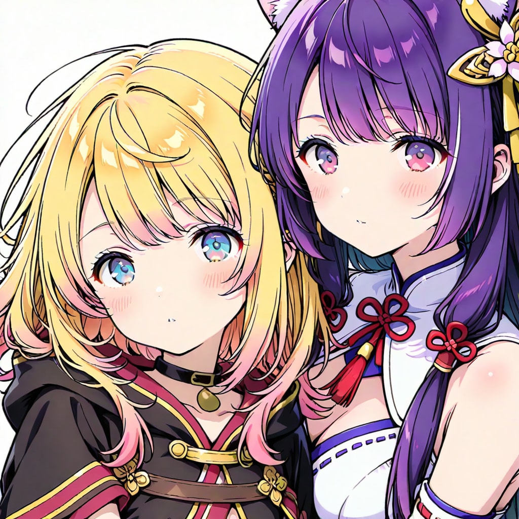 極限的壱文字描写「織」と「姫」