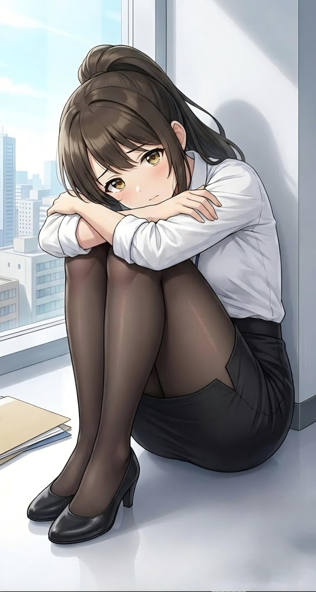 あ、あぅ…申し訳ありません！すぐ片付けます