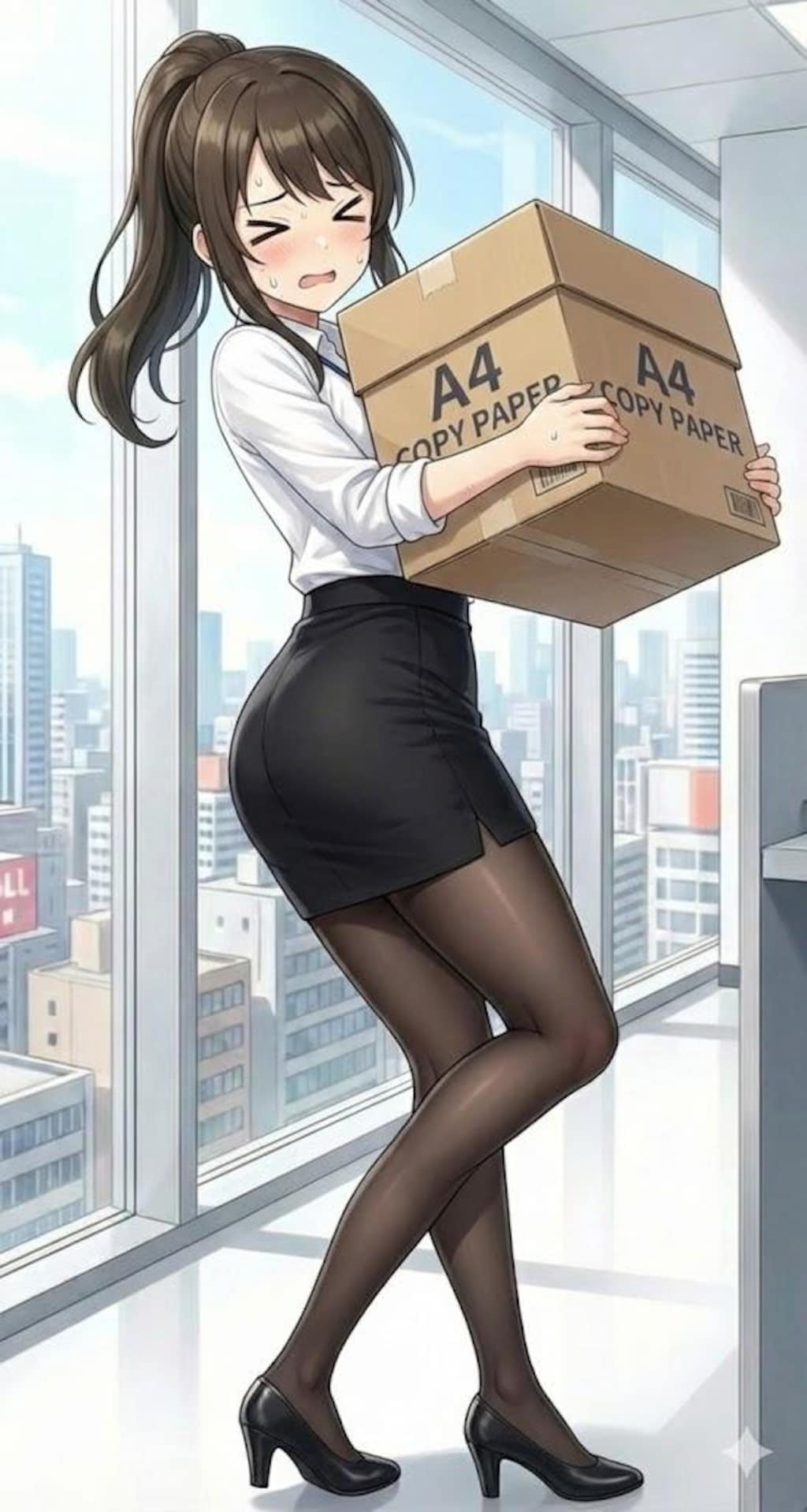 あ、あぅ…申し訳ありません！すぐ片付けます