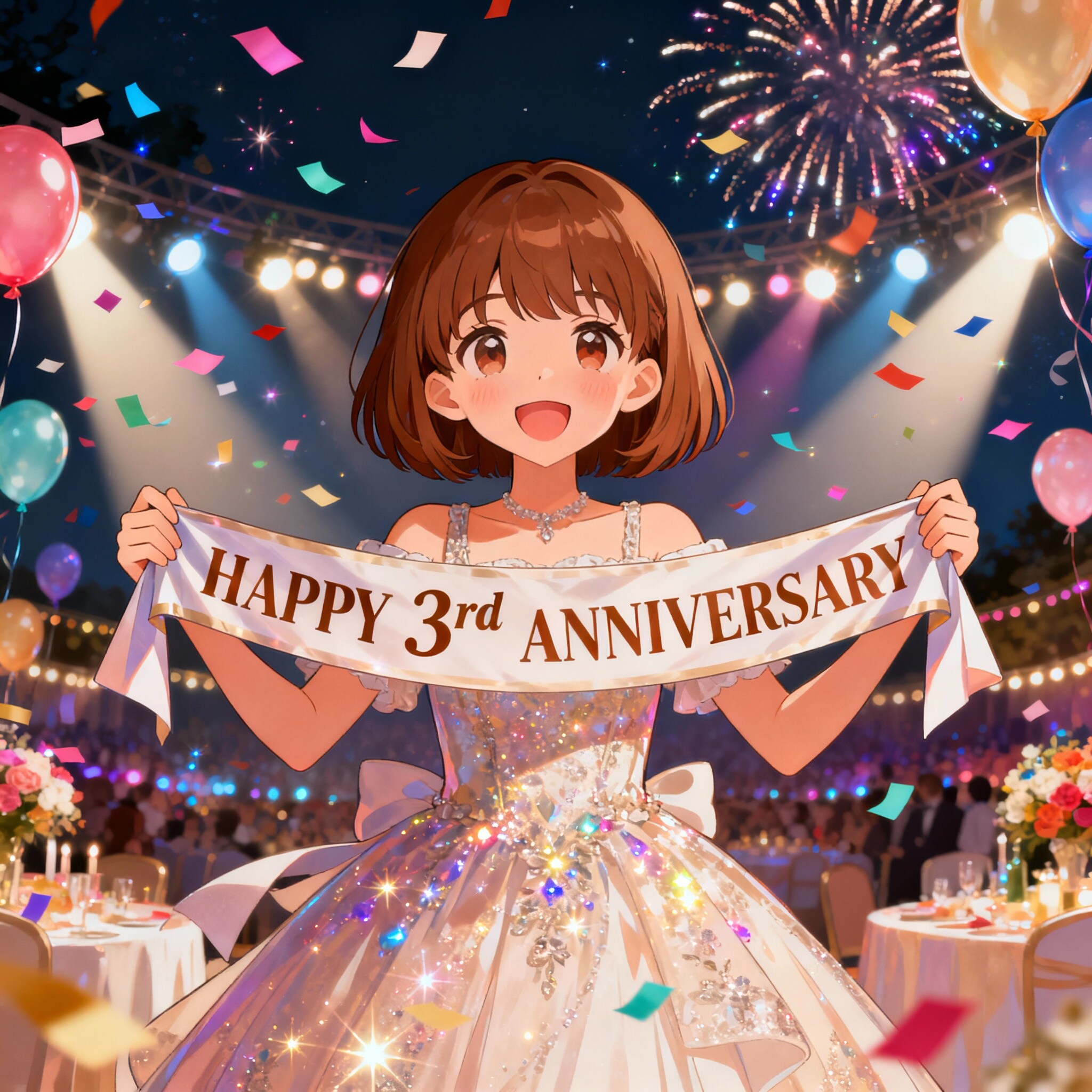 ちちぷい３周年！ | の人気AIイラスト・グラビア