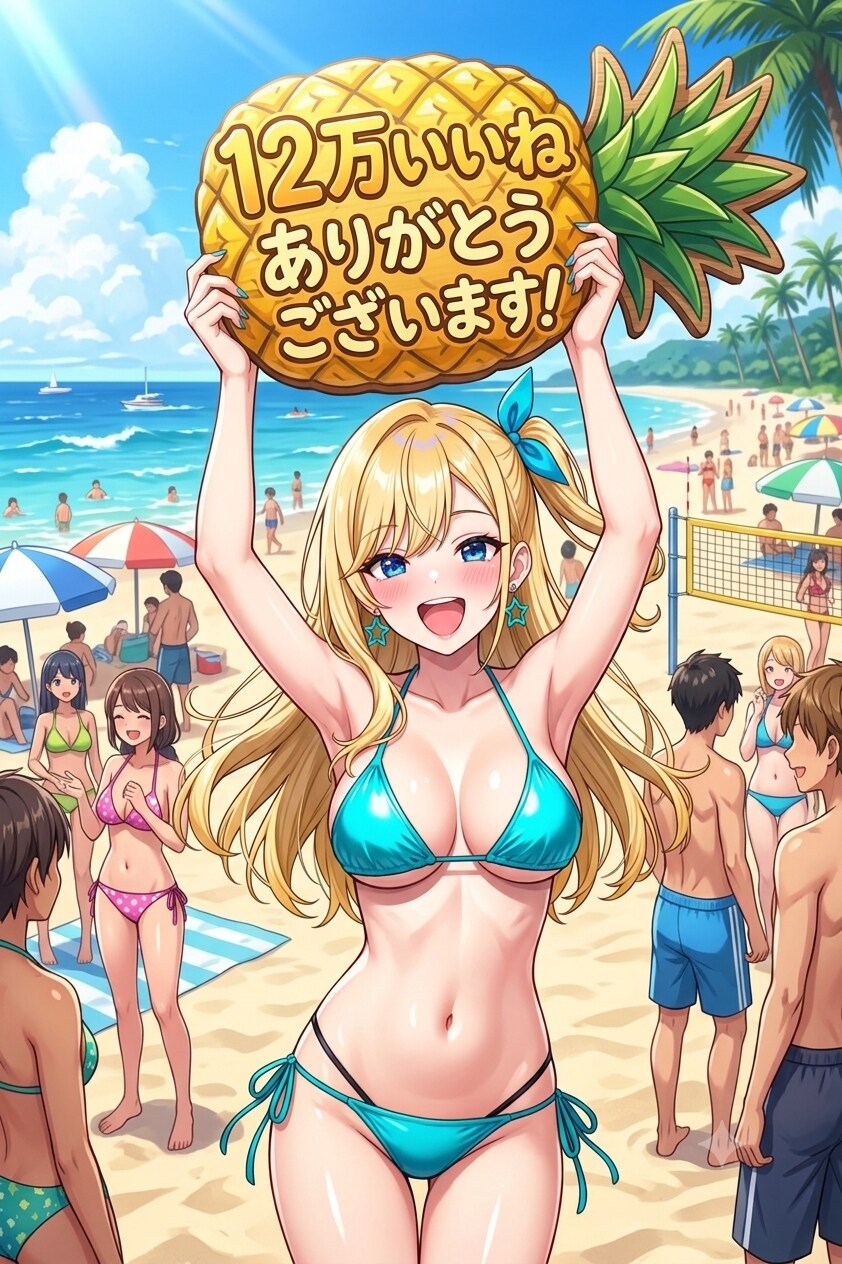 １２万いいね達成ありがとうございます！
