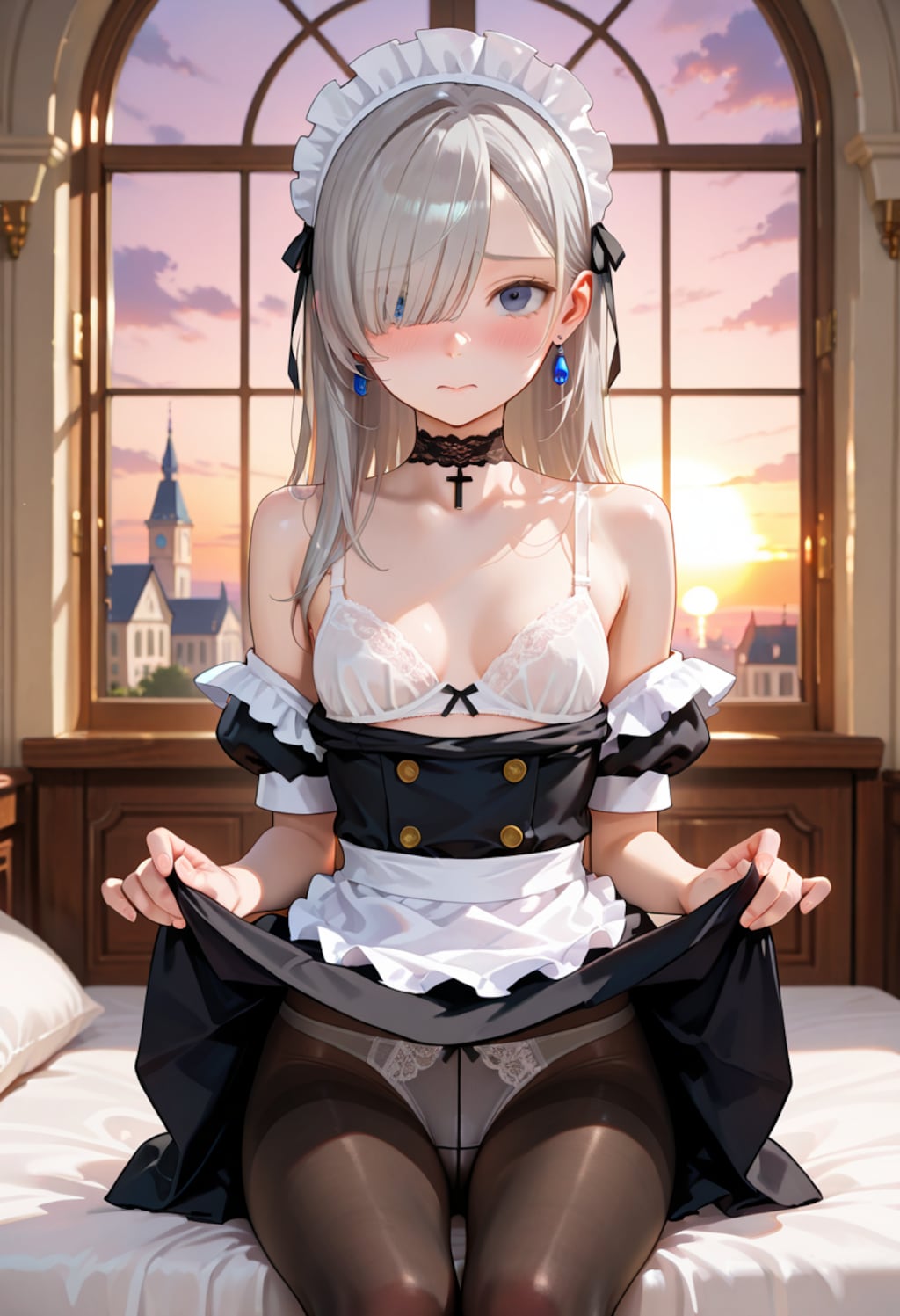 由璃亜 Maid Costume R15 (4)