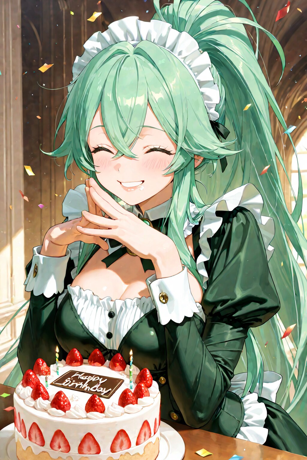 ミントさんお誕生日おめでとうございまいました！🎉