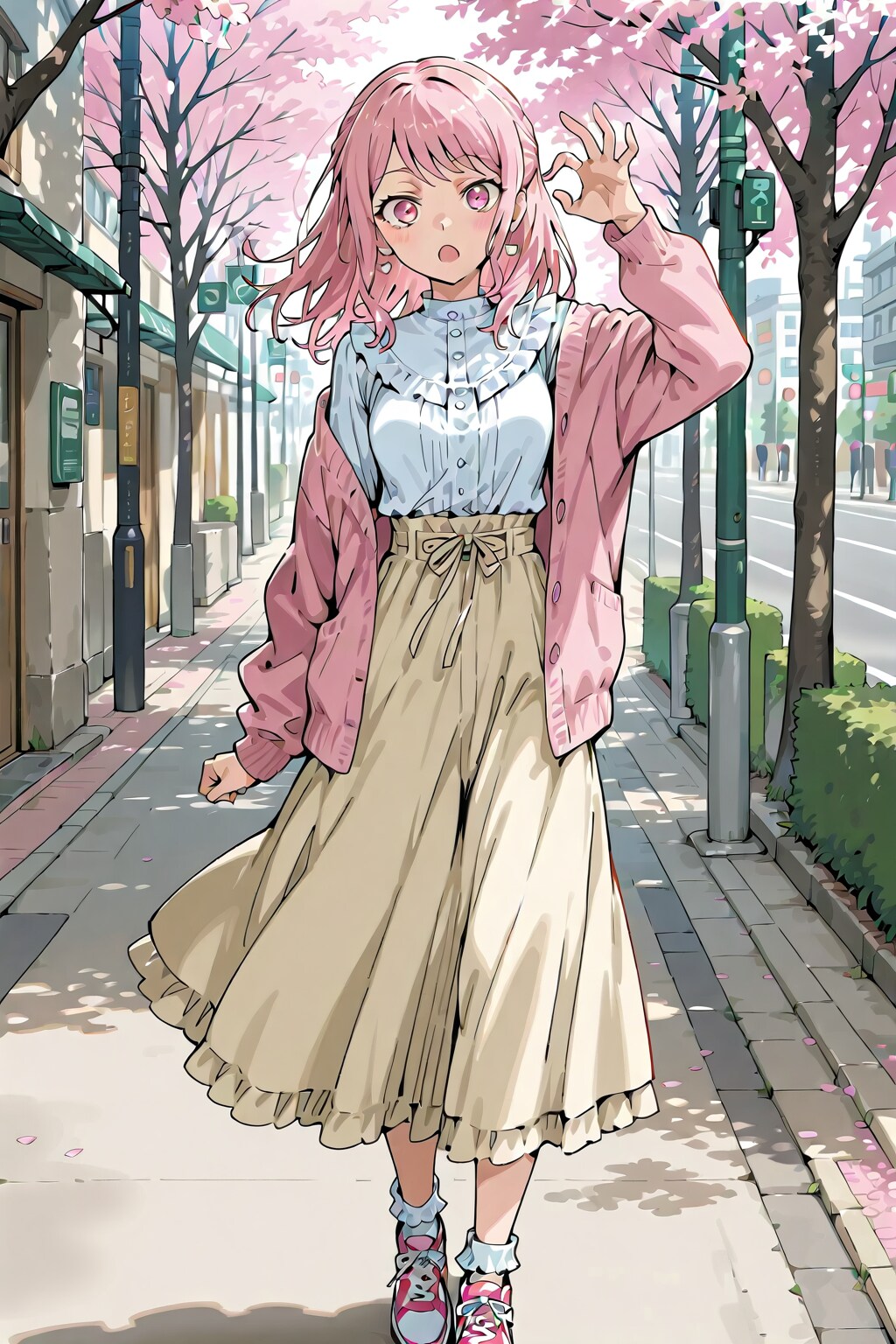 春コーデ