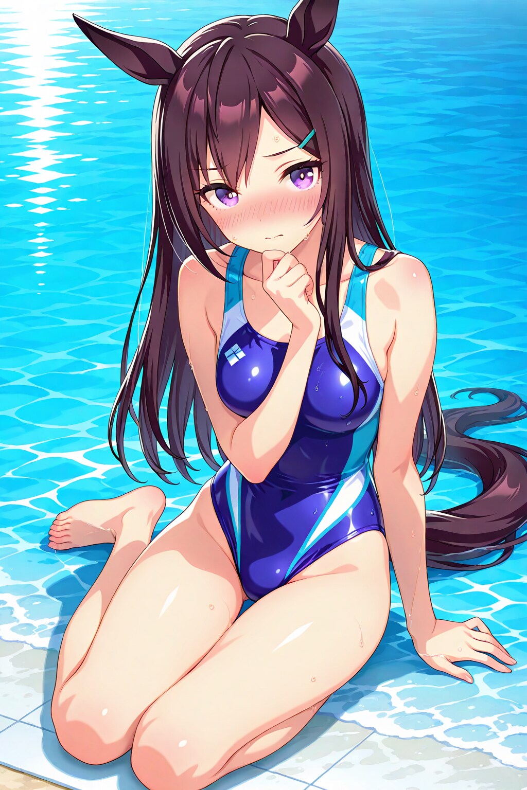 ちち生でスク水ドーベル