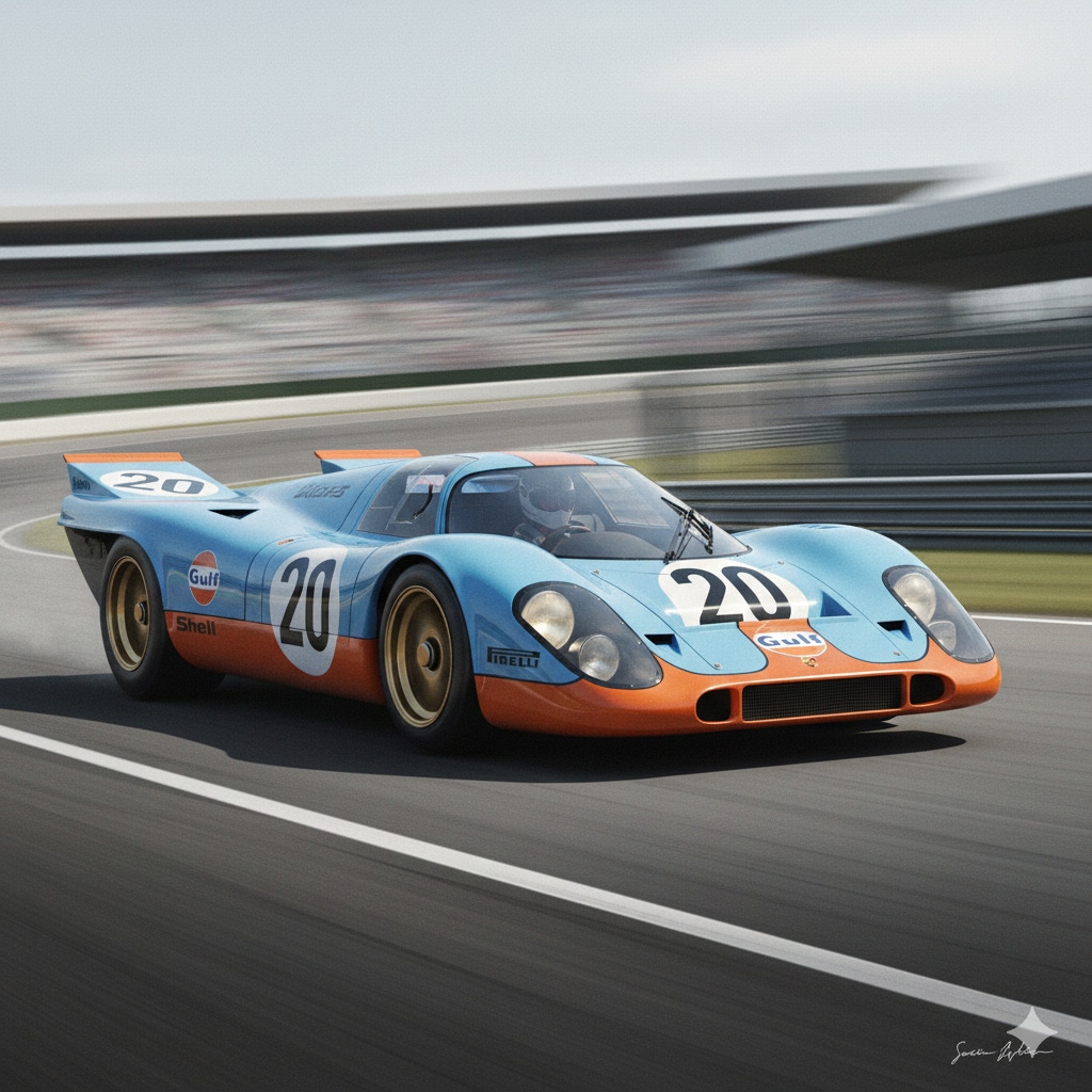 お題：ポルシェ917K(1970) | の人気AIイラスト・グラビア