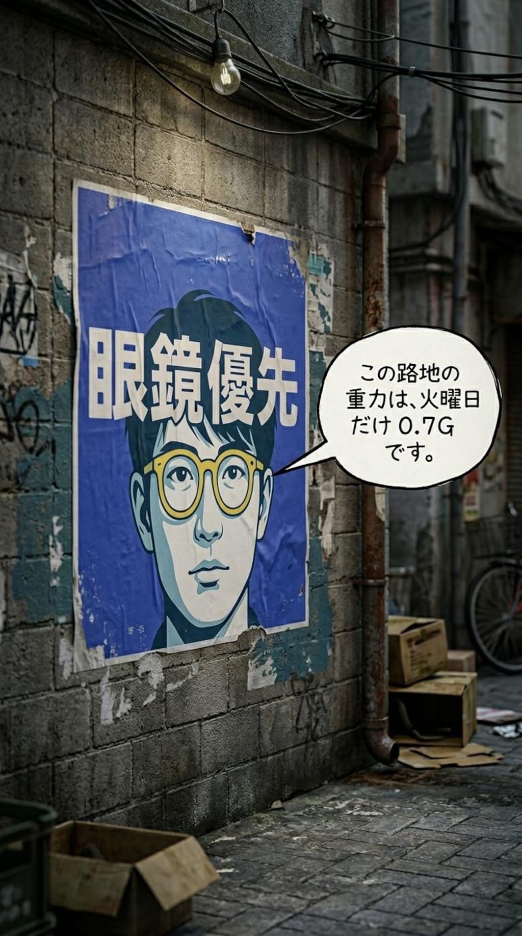 きょうの眼鏡優先