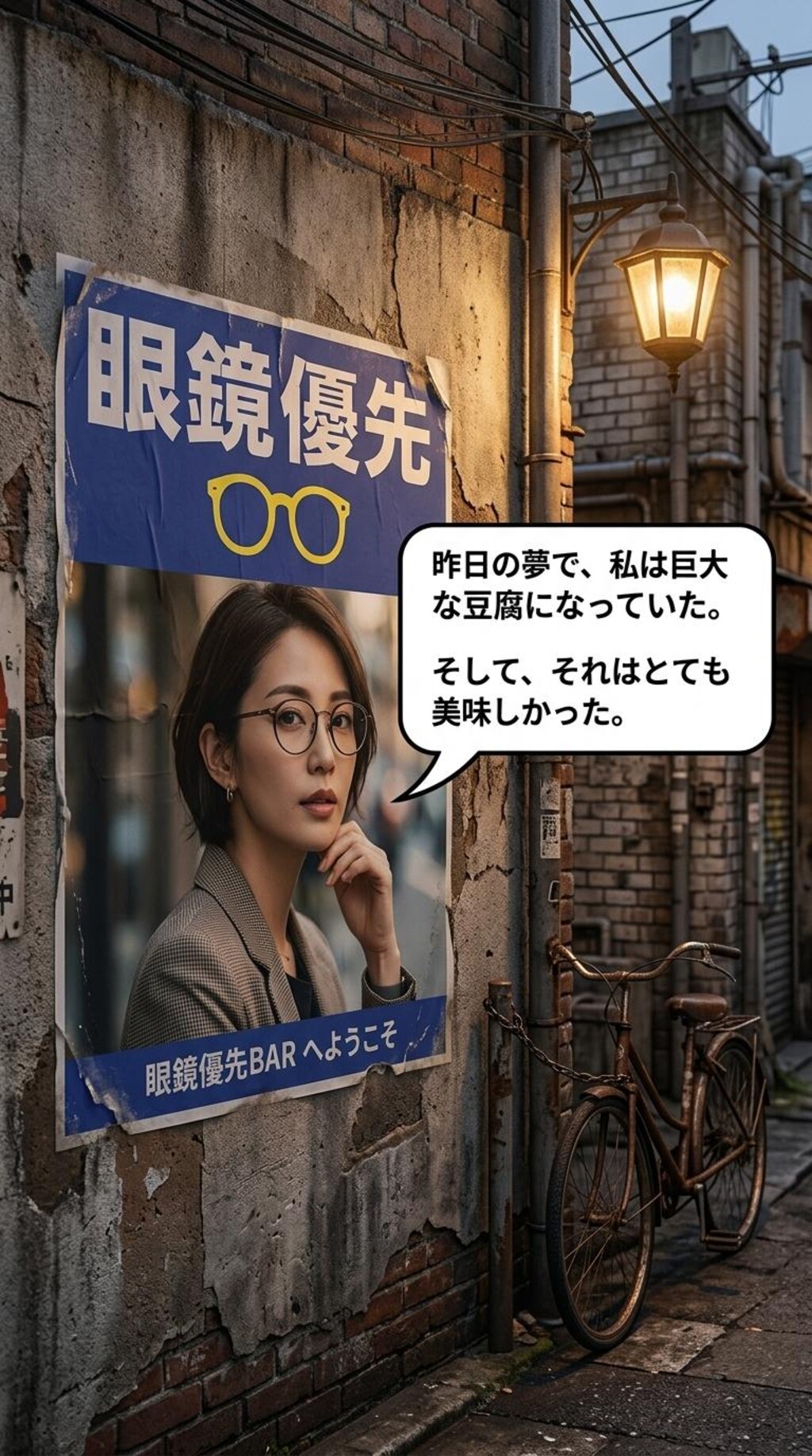 きょうの眼鏡優先