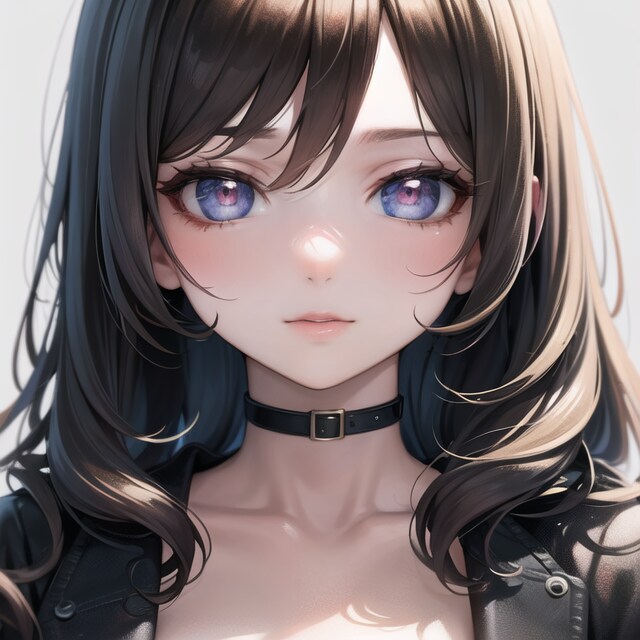 見つめる