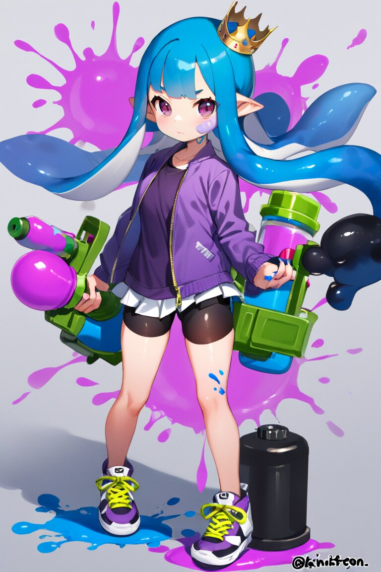 蒼テンタクルのインクリング