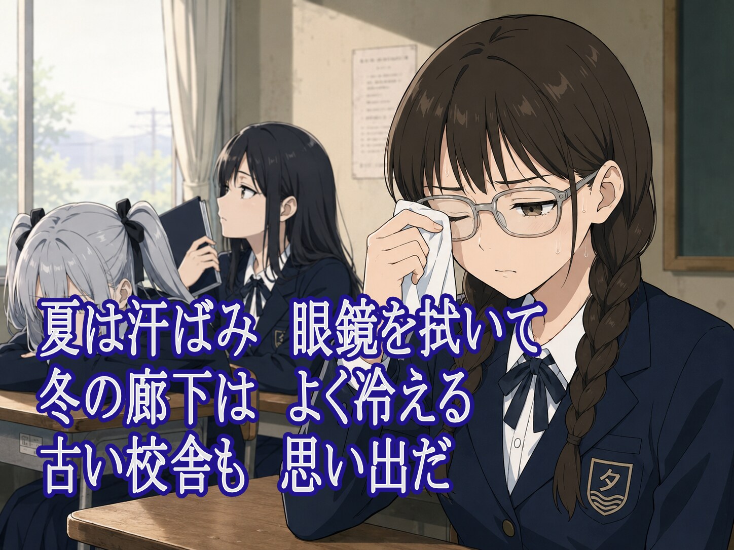 校歌斉唱！ | の人気AIイラスト・グラビア