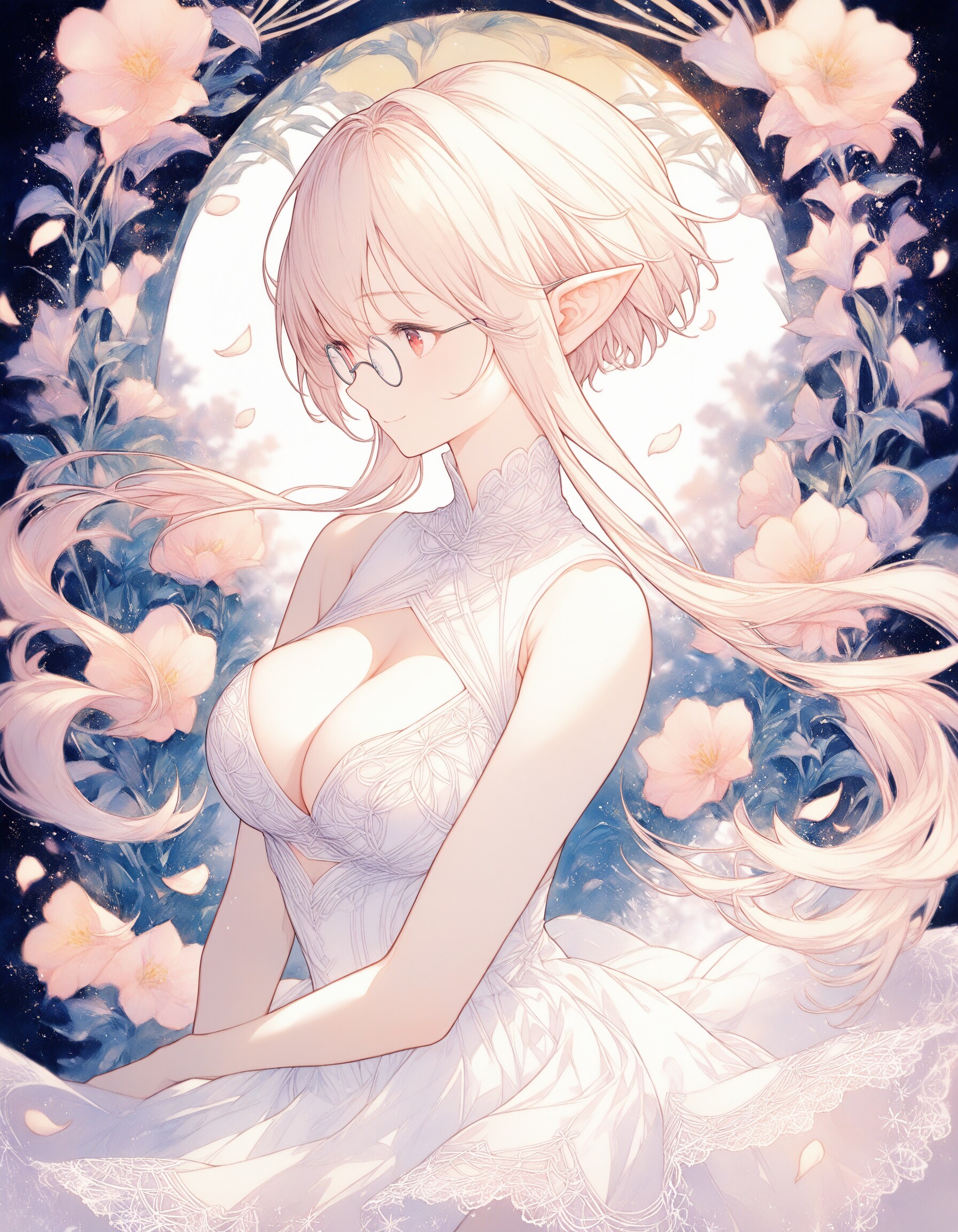 白ドレスMuaccaさんXL