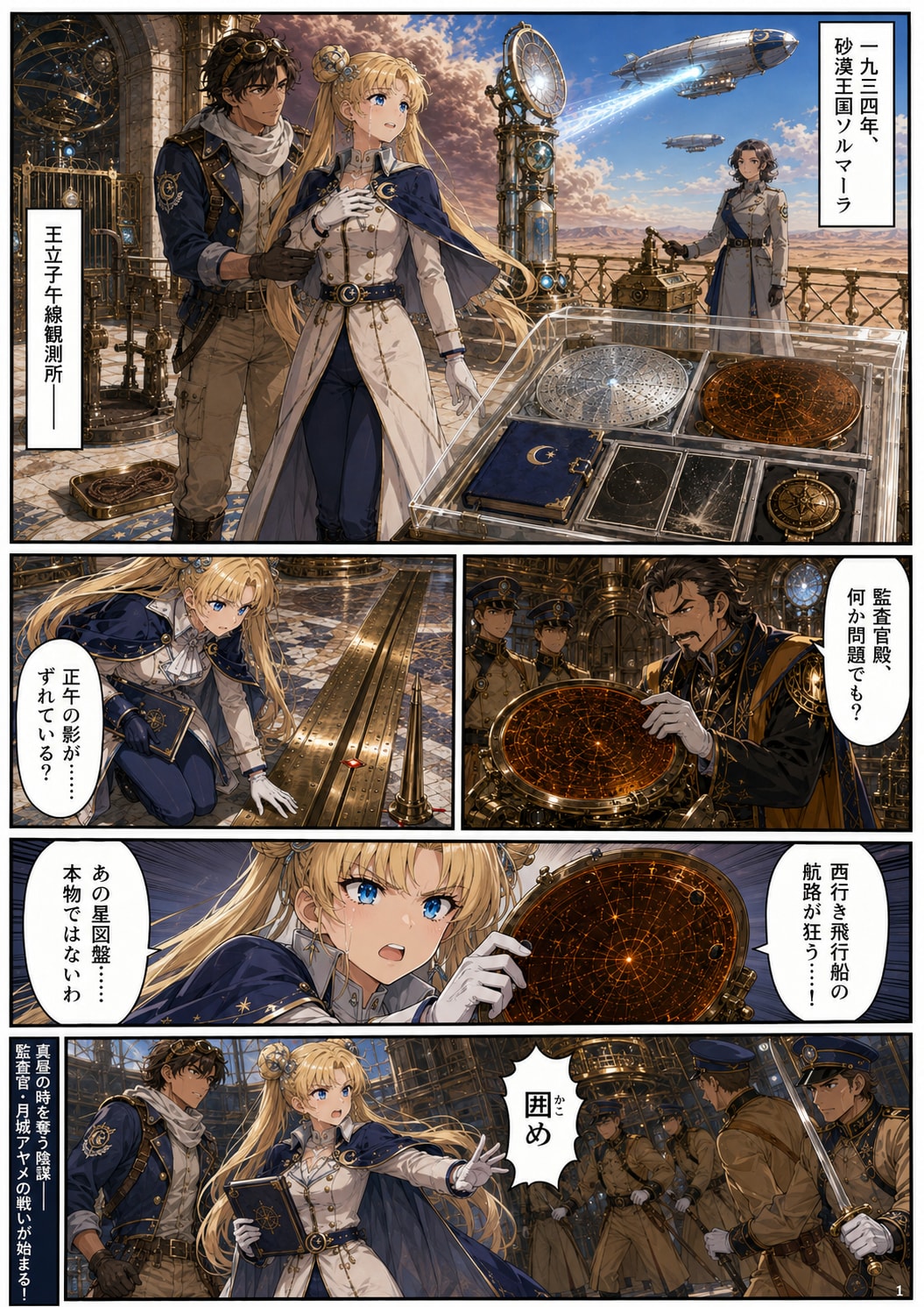 正午の影は嘘をつく――月城あやめと偽りの星図盤