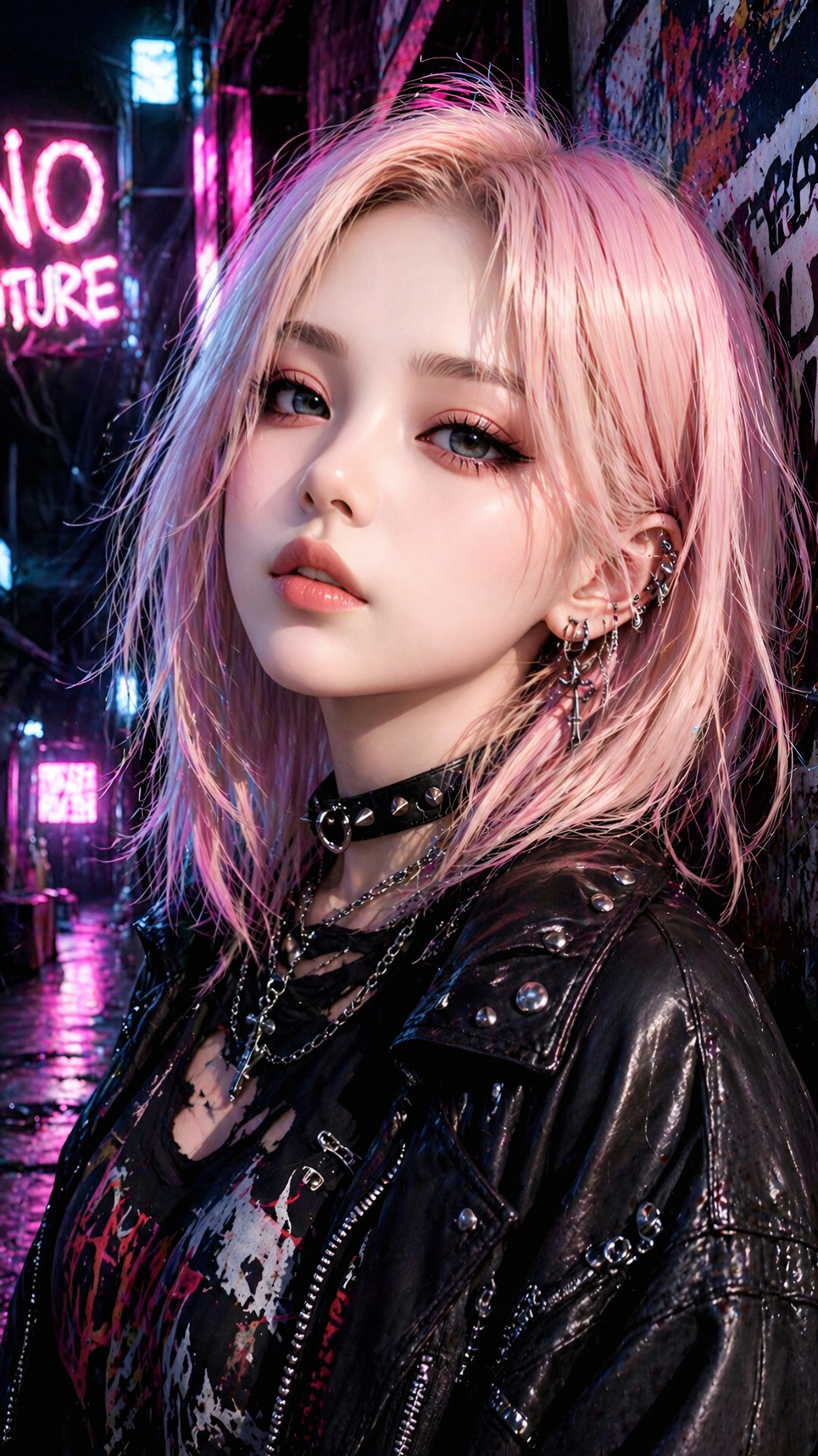 PUNK | の人気AIイラスト・グラビア