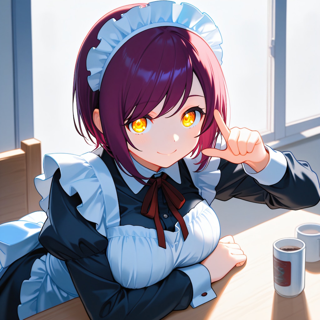 こんにちは（挨拶メイドの芽衣ちゃん）