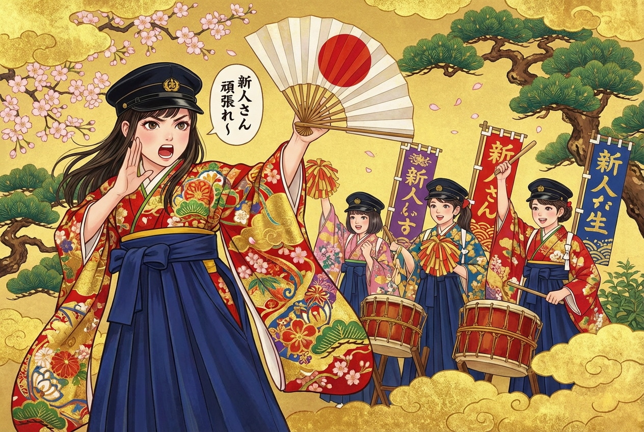 古風な応援団 | の人気AIイラスト・グラビア