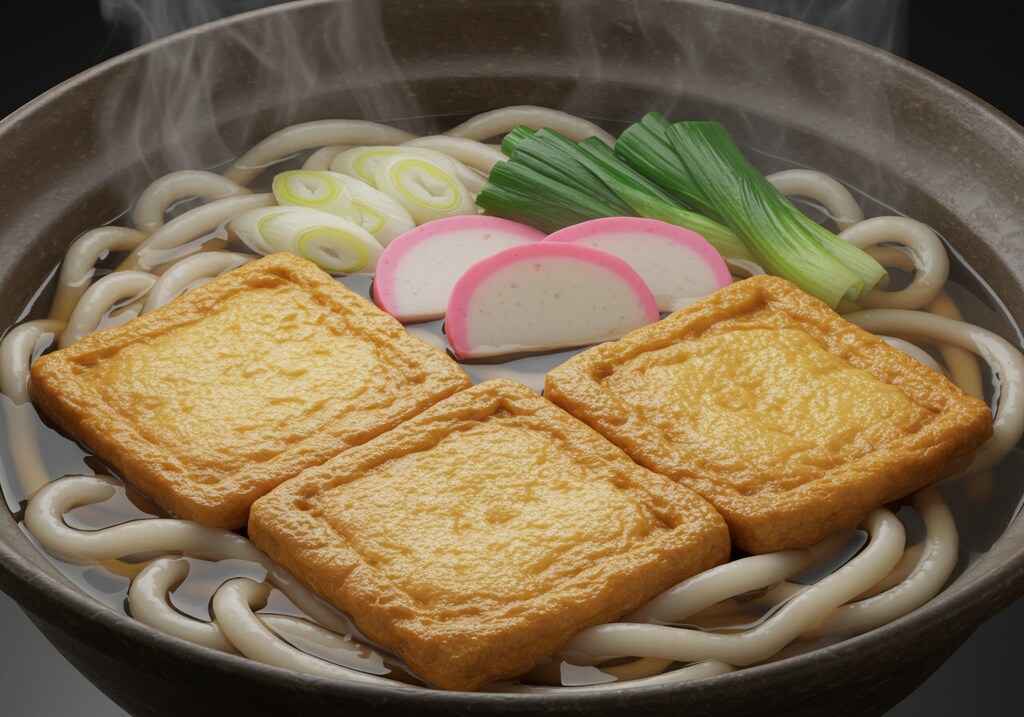 深夜食堂のきつねうどん