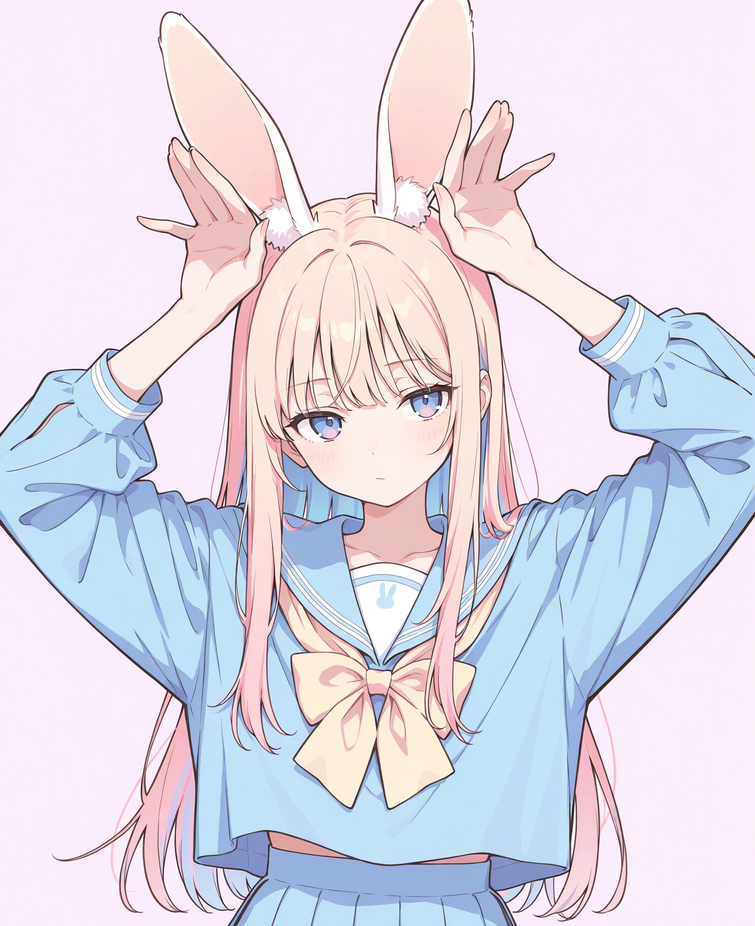 これで満足??🐇🐇