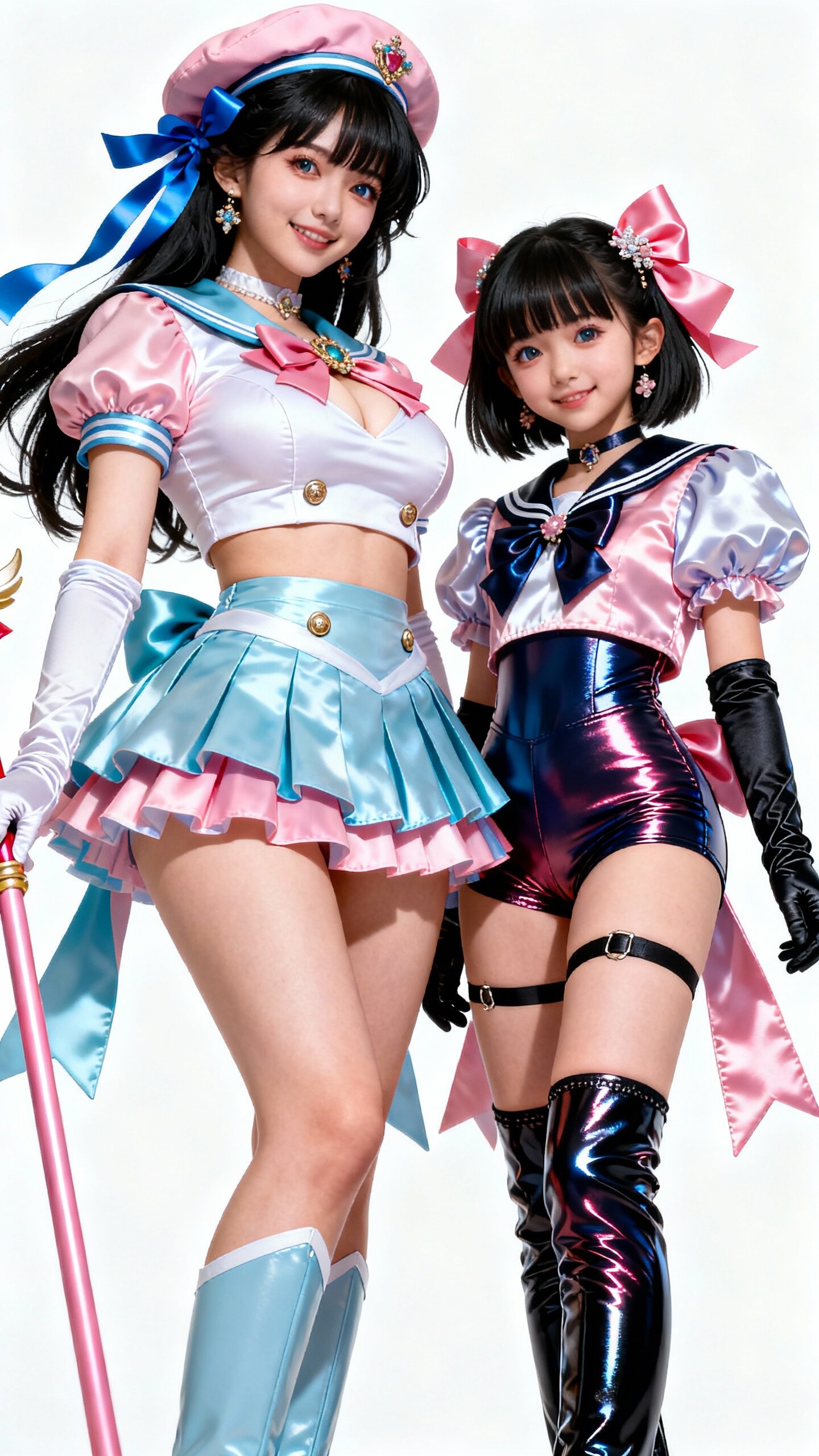 姉妹で魔法少女