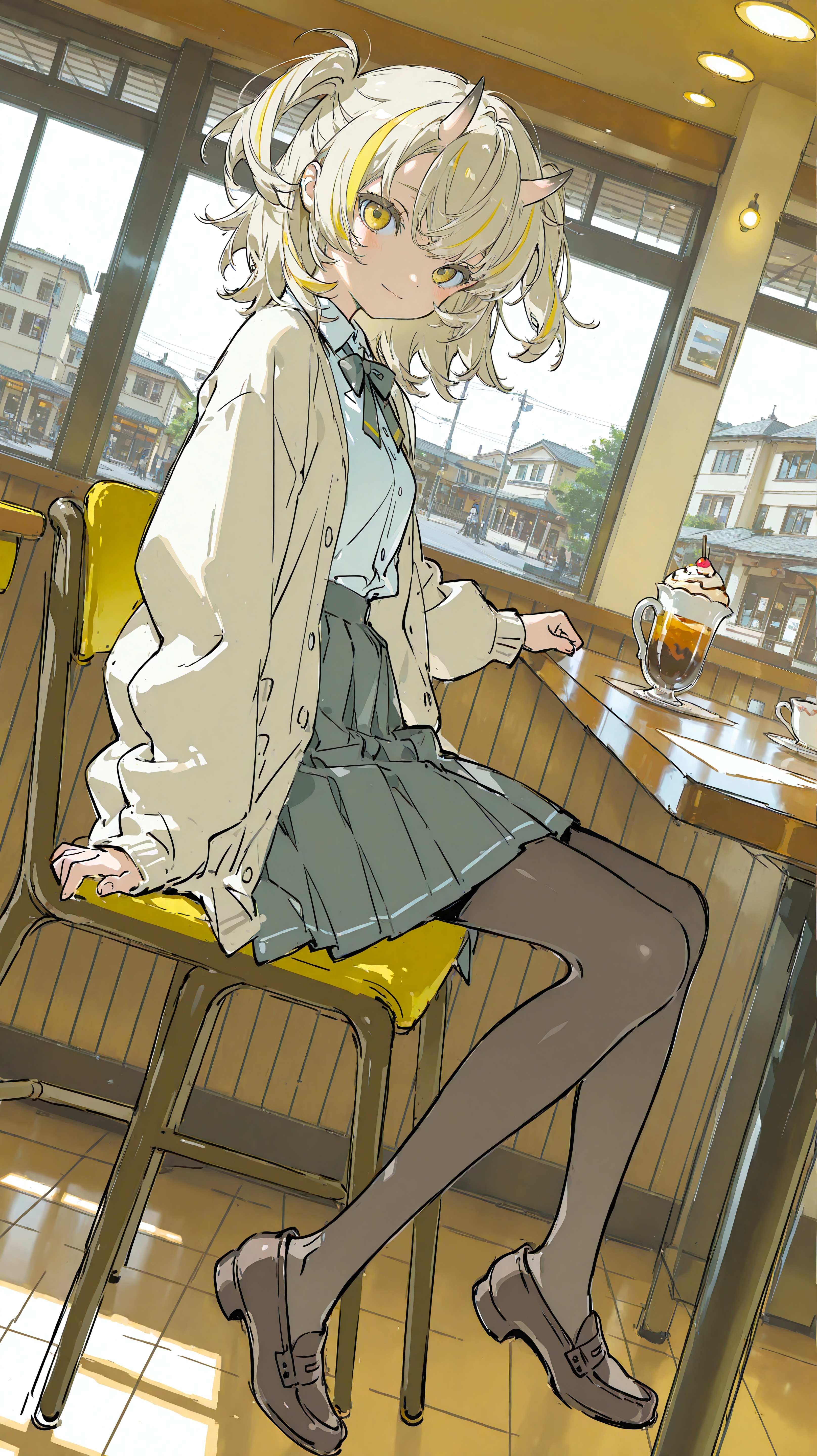 Café | の人気AIイラスト・グラビア