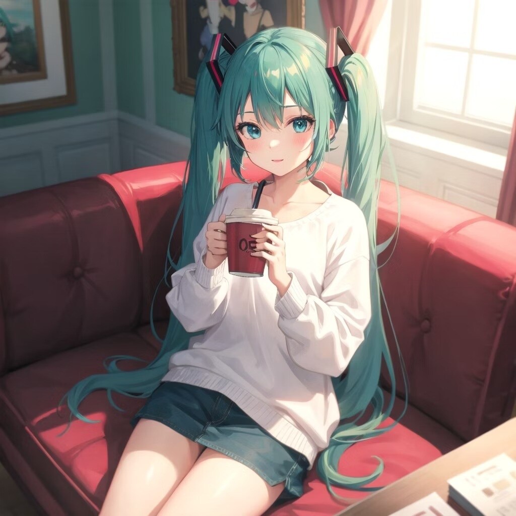 家ではミニスカート