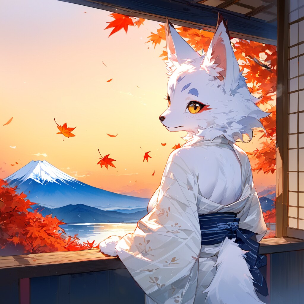 旅館の窓から見える風景