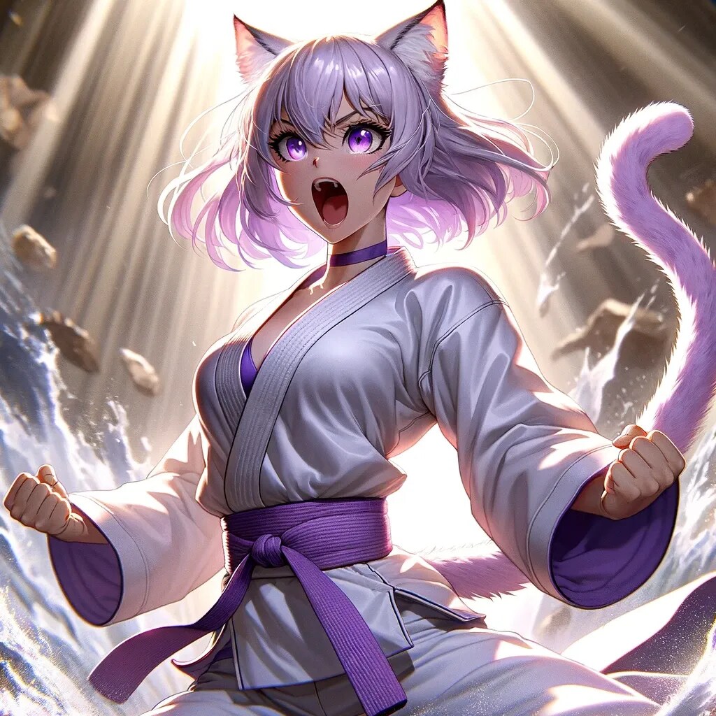 旅の武闘家紫苑の雄たけび