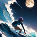 星明かりのサーフ 7枚目