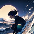 星明かりのサーフ 9枚目