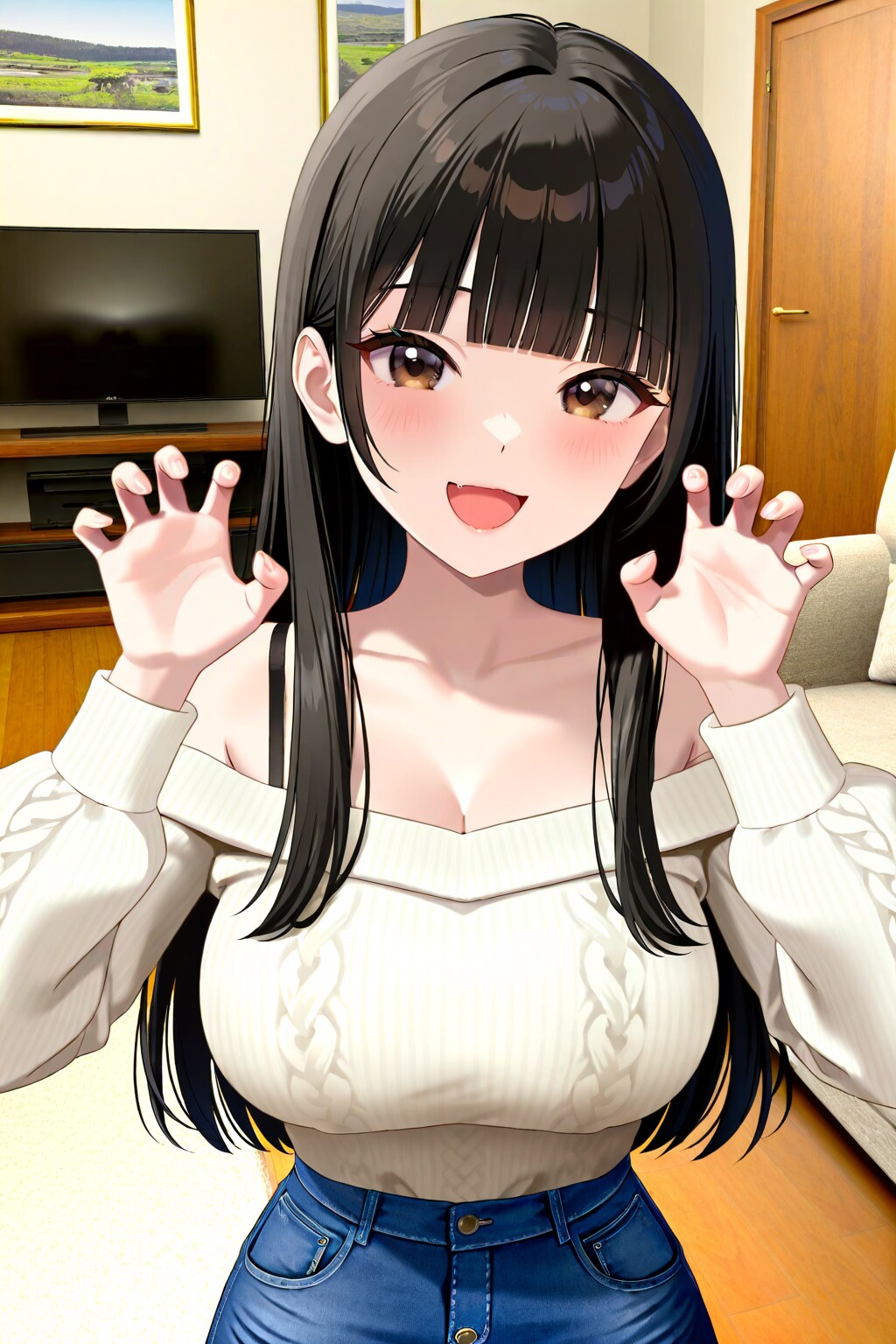サキちゃんのがおー | の人気AIイラスト・グラビア