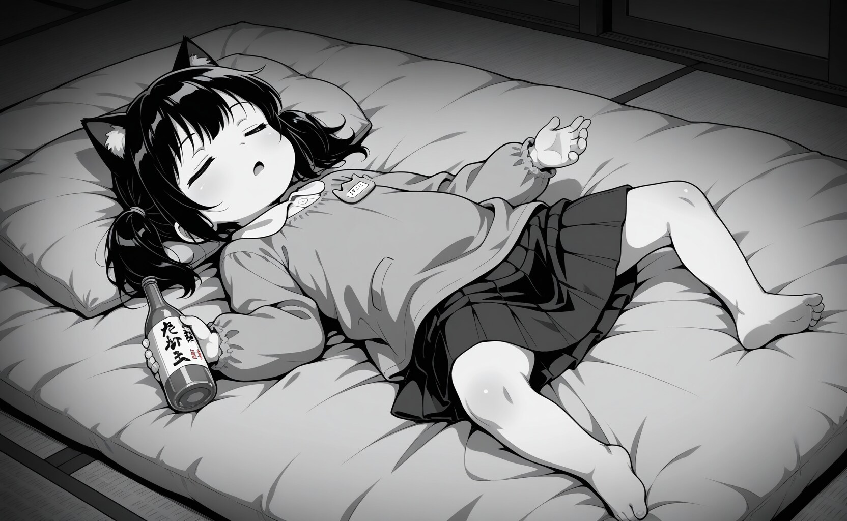 呑んで呑んで呑み潰れて眠るまで呑んで | の人気AIイラスト・グラビア