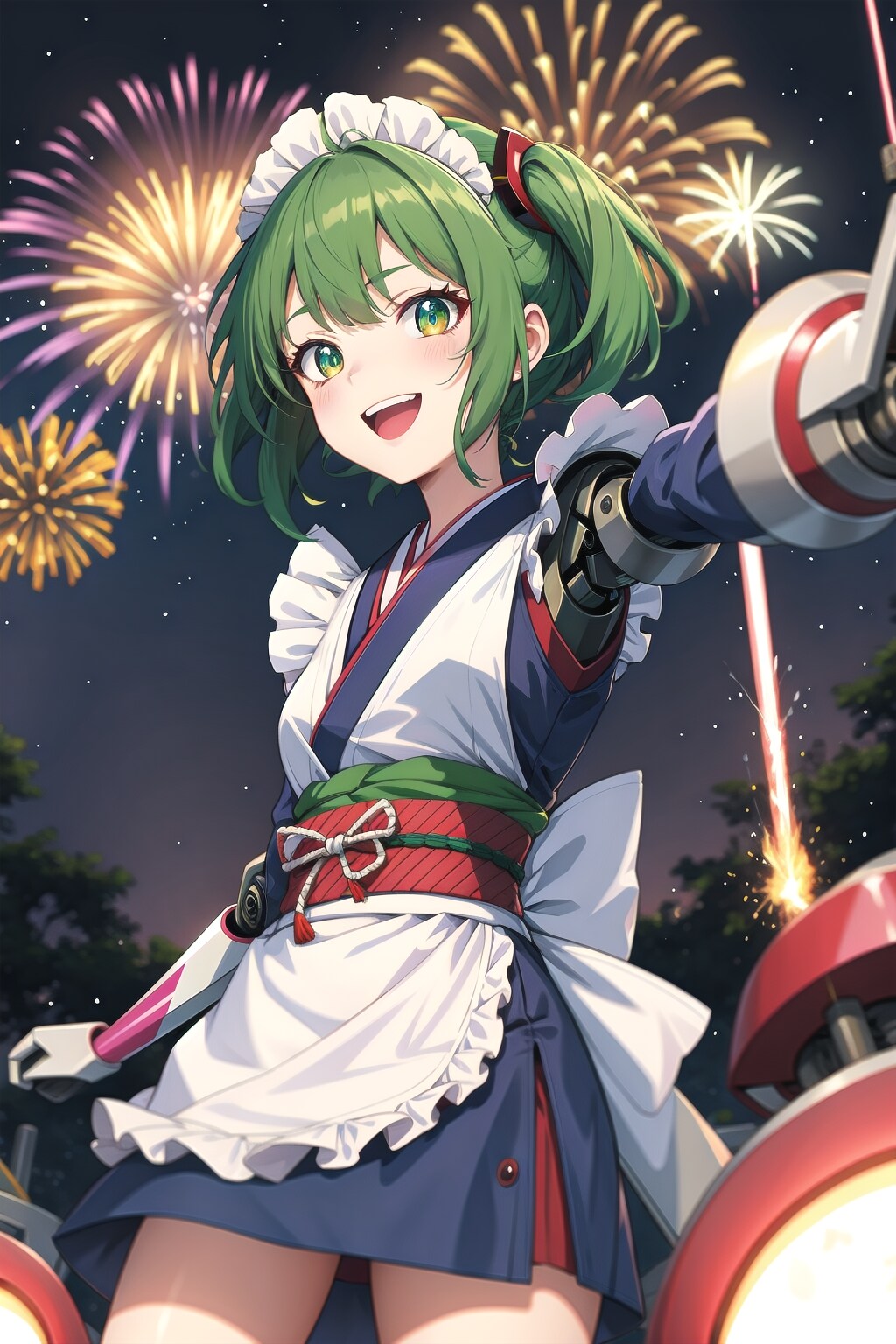 V4Bでメカメイドガール