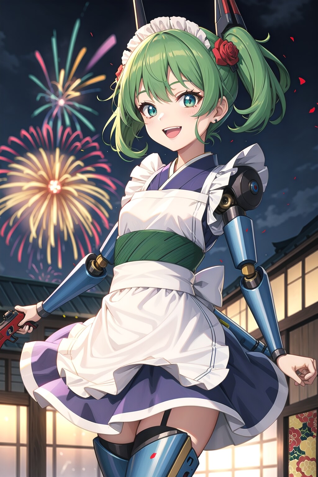 V4Bでメカメイドガール