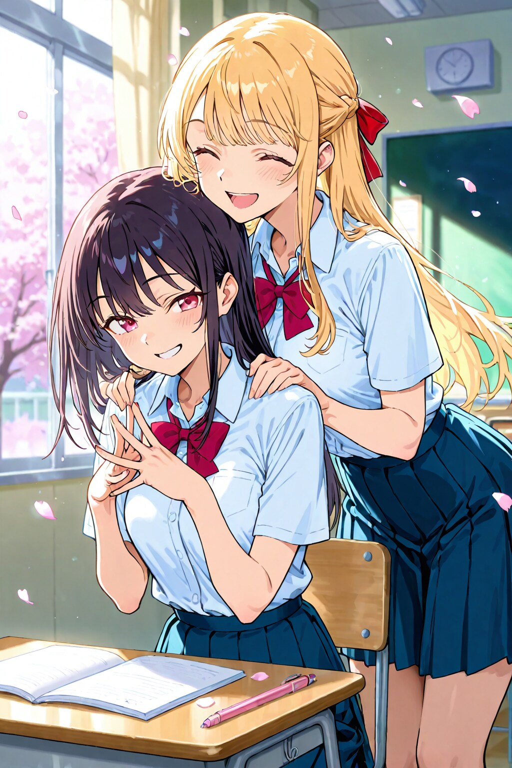 春風の教室