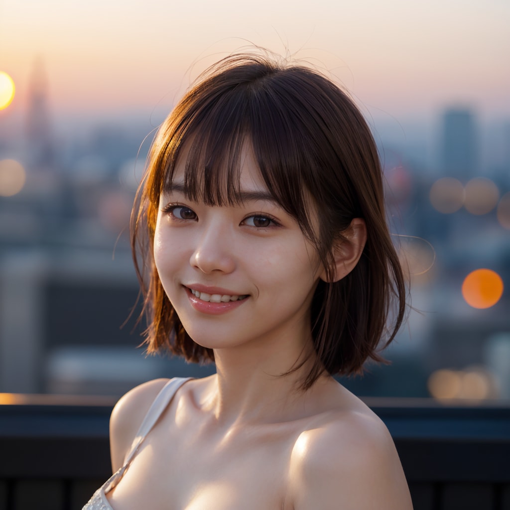 屋上ポートレート 3/9