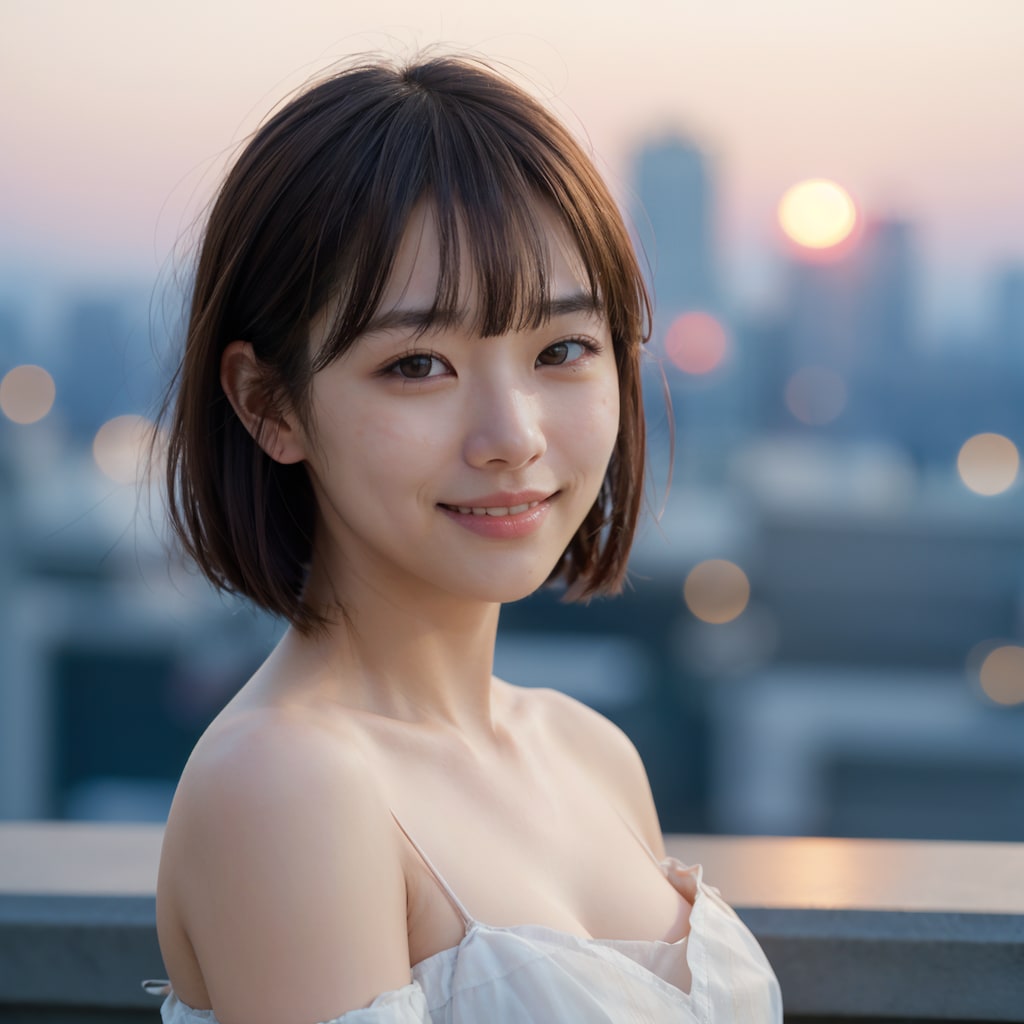 屋上ポートレート 3/9