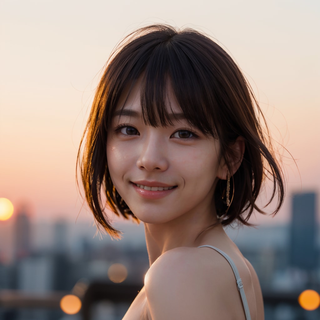 屋上ポートレート 3/9