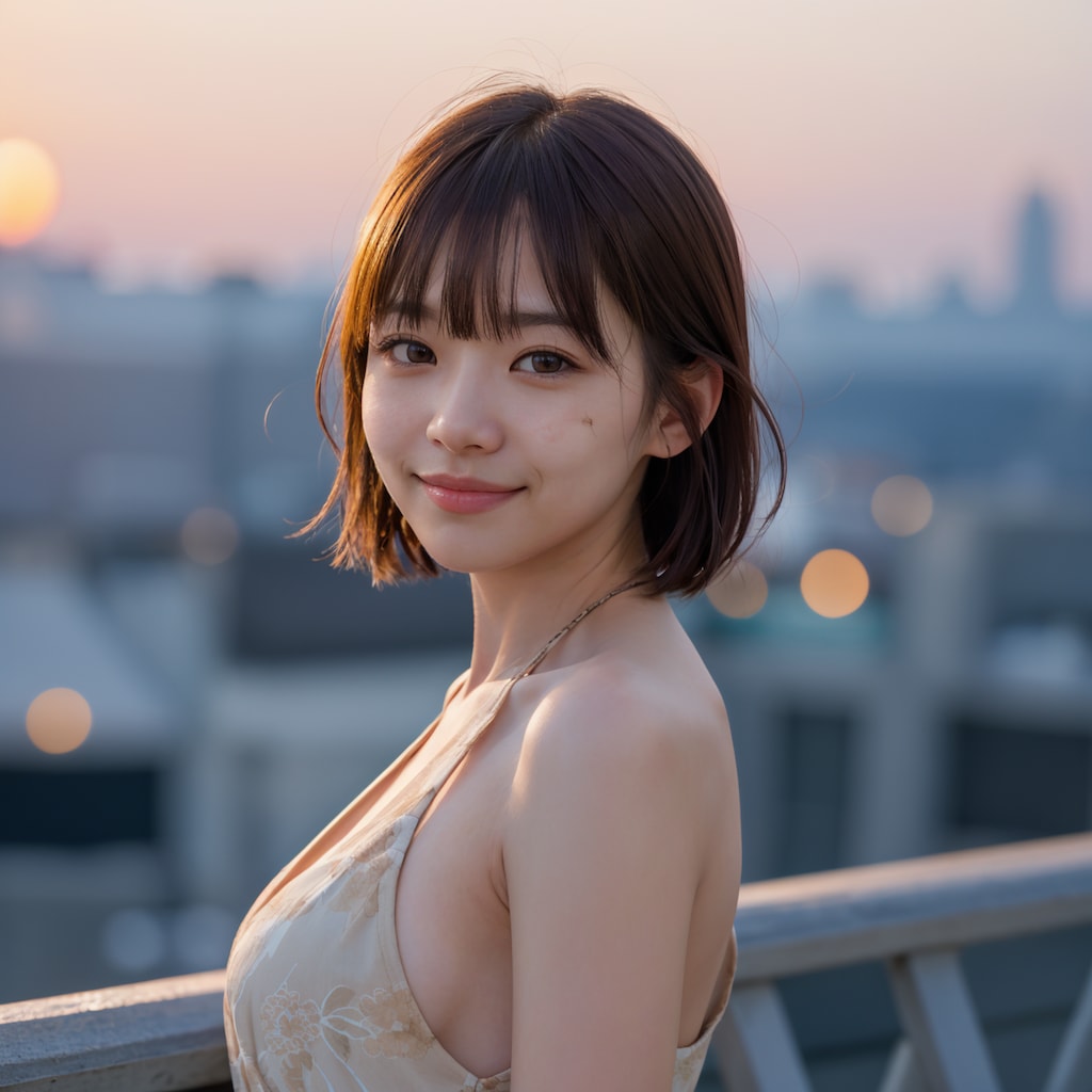 屋上ポートレート 3/9