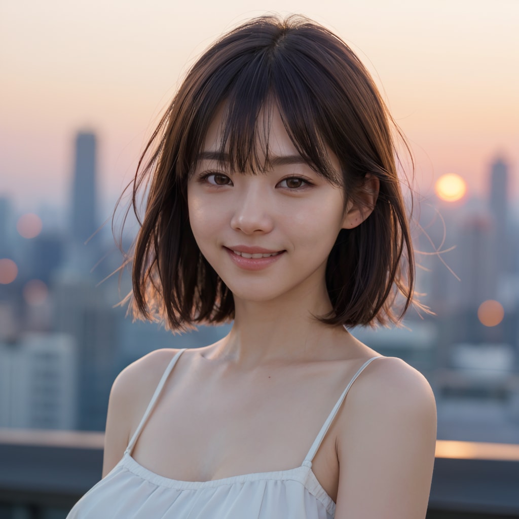 屋上ポートレート 3/9