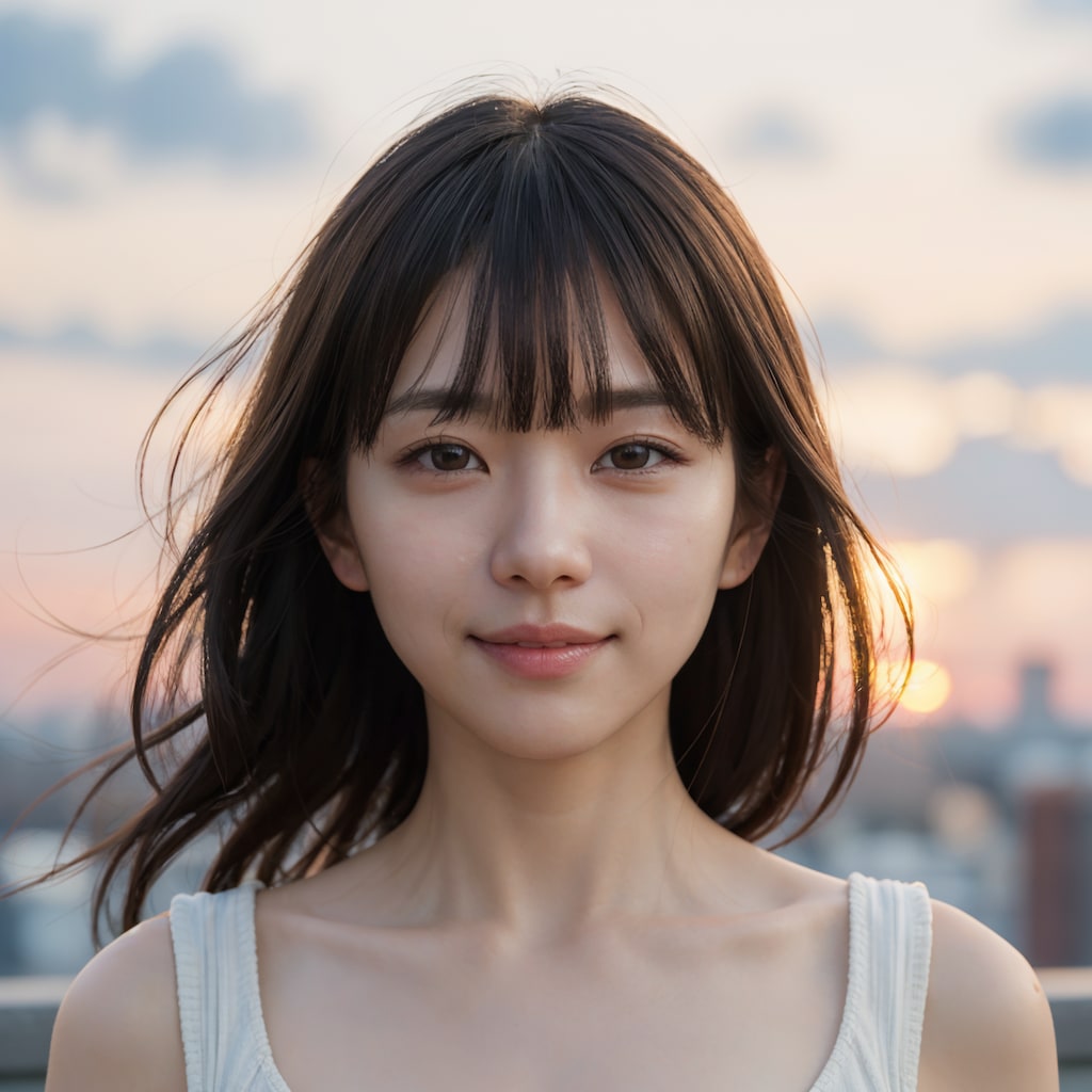 屋上ポートレート 3/9