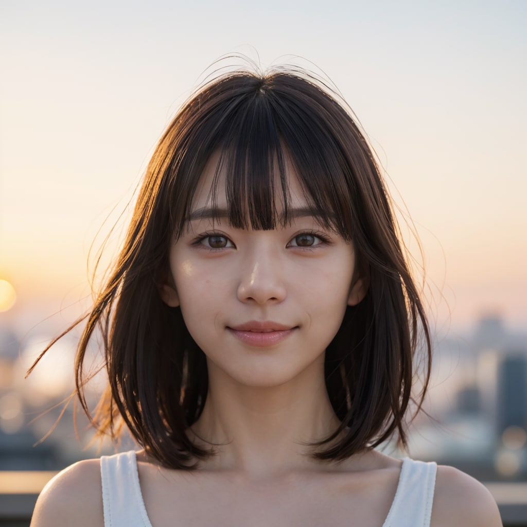 屋上ポートレート 3/9