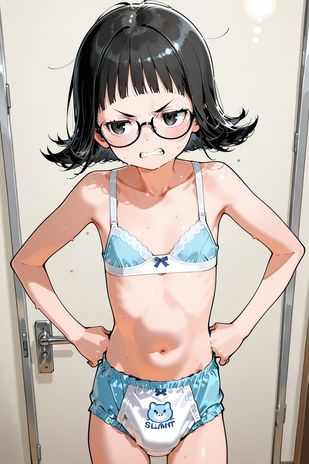 くまちゃんおむつポリろりス