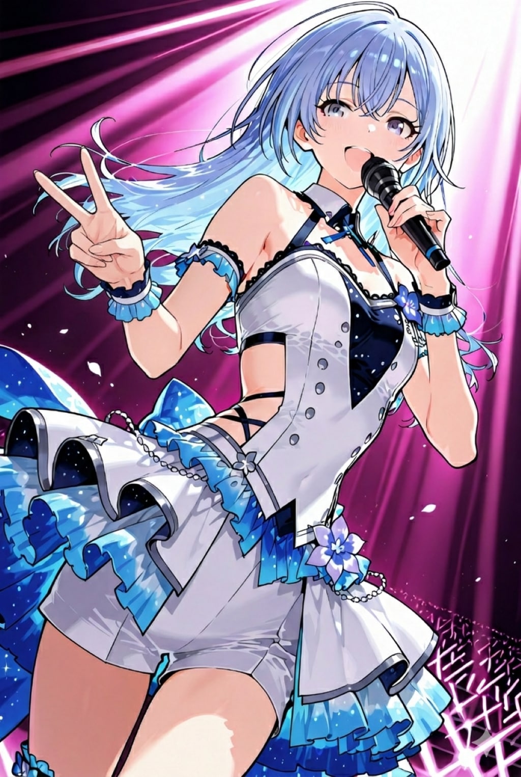 【コンサート】鈴木羽奈ちゃん　新作衣装　by DPM++ 2M Karras