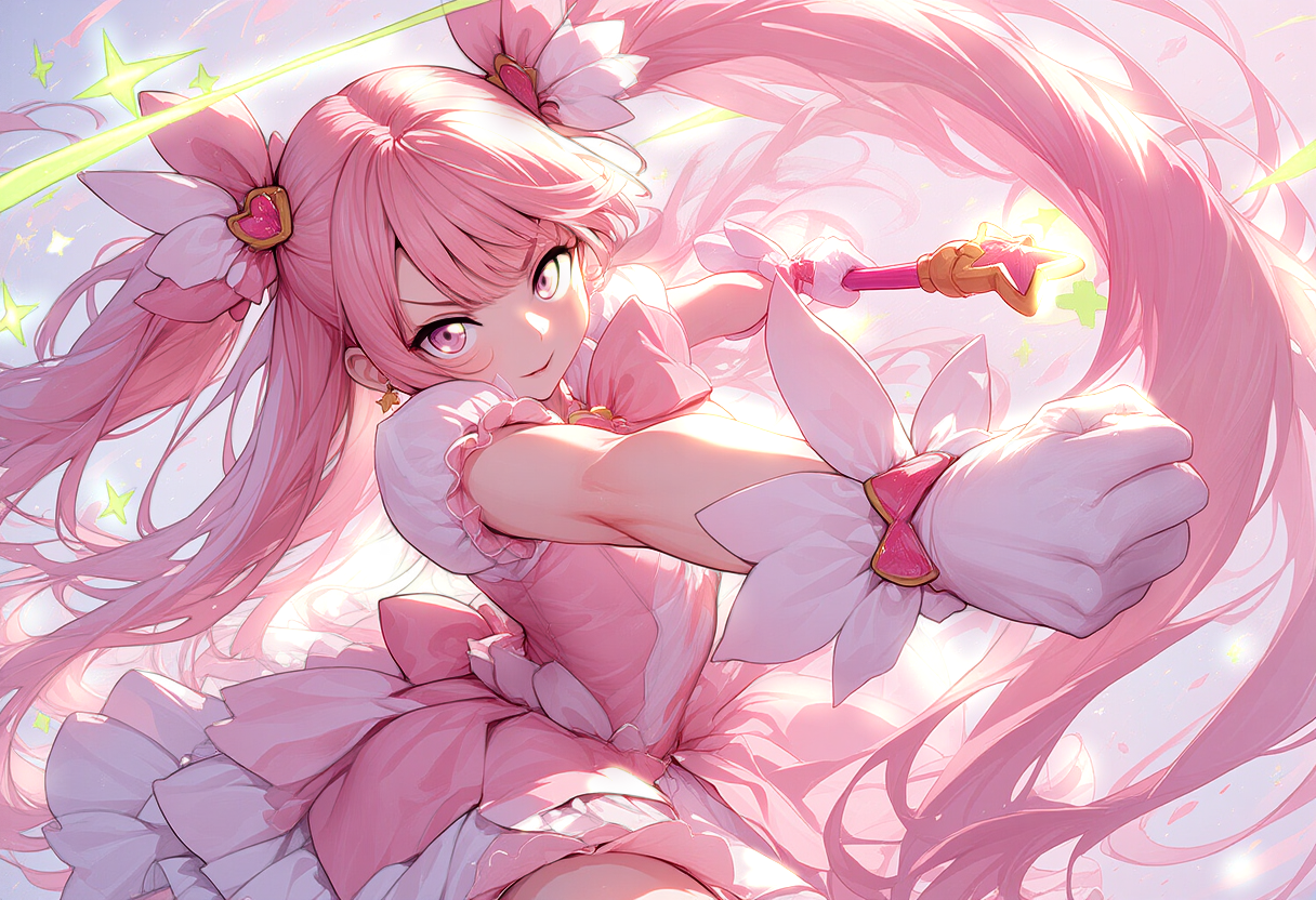 魔法少女ナデシコピンク | の人気AIイラスト・グラビア