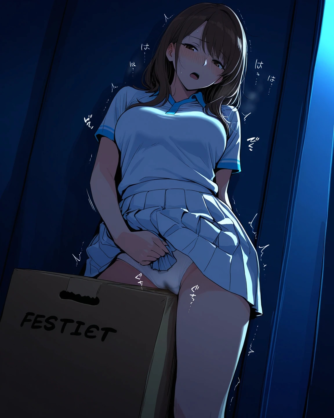 女子バド部員、こっそり○○...。