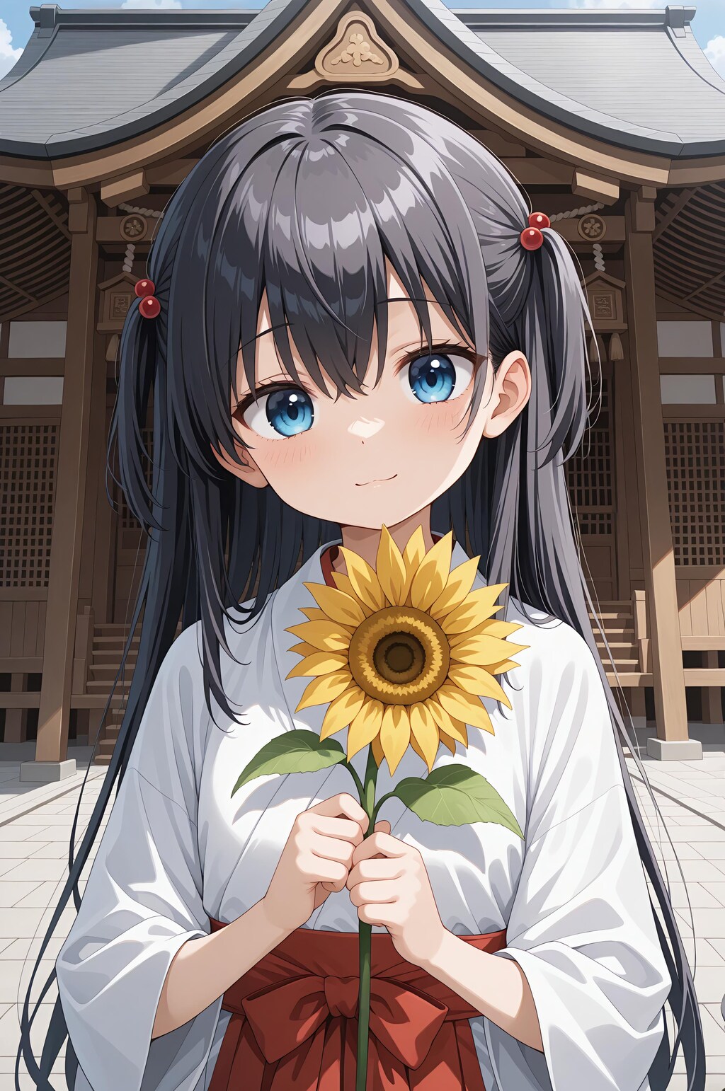 なぜ私にひまわりを？